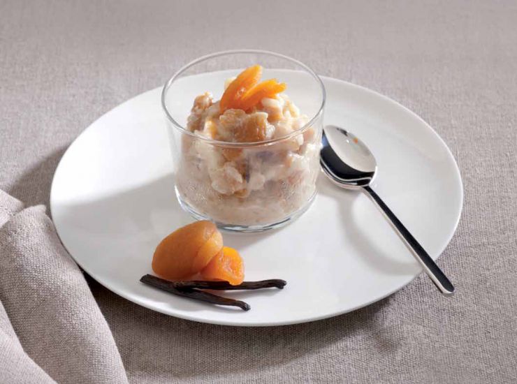 Arroz con Leche y Albaricoques