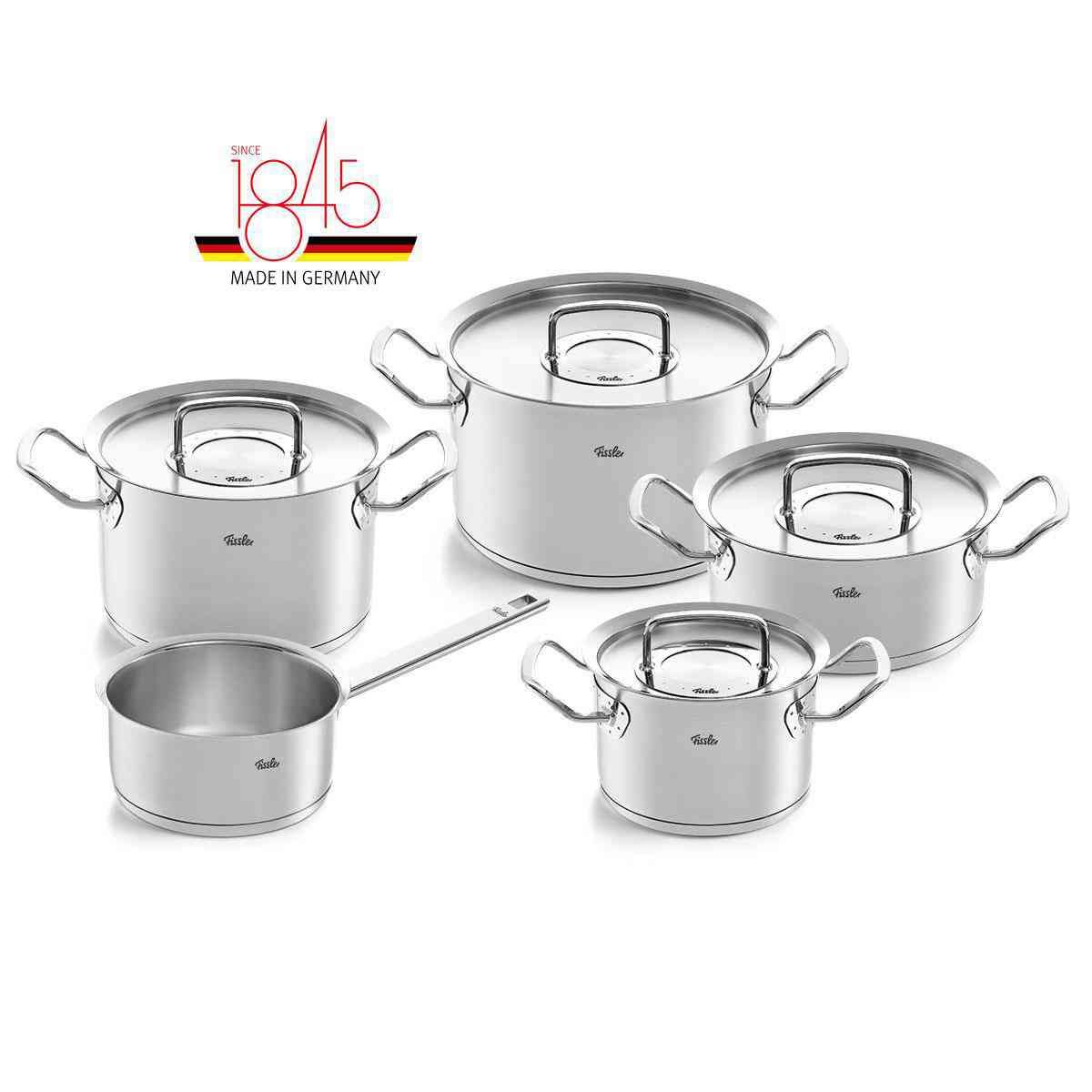 Profi Collection Set de 9 Ollas tapa acero