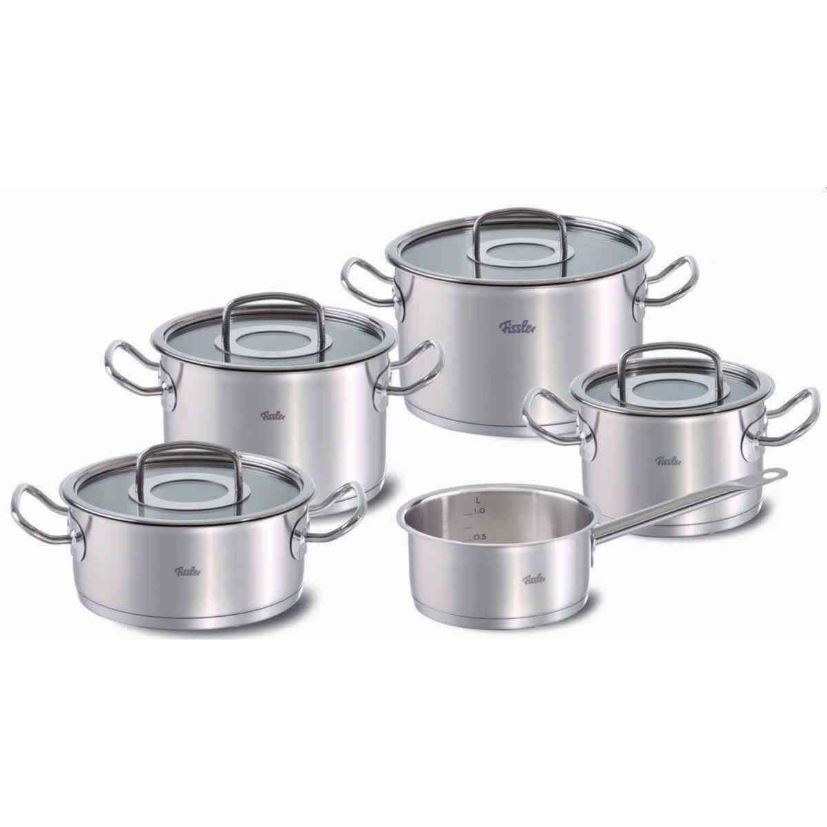 Línea Original Profi Collection, Set de Ollas de 9 Piezas Tapa de Vidrio